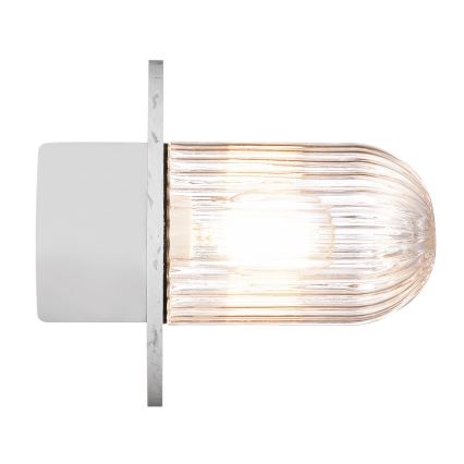Nordlux - Taklampa för utomhusbruk JANUKA 1xE27/60W/230V IP54 vit
