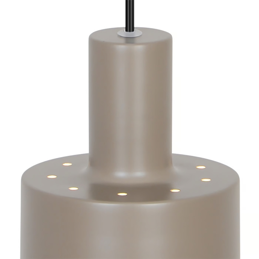Nordlux - Taklampa MATIS 1xE27/40W/230V brun