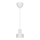 Nordlux - Taklampa MATIS 1xE27/40W/230V vit