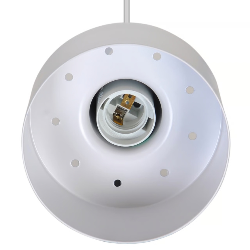 Nordlux - Taklampa MATIS 1xE27/40W/230V vit