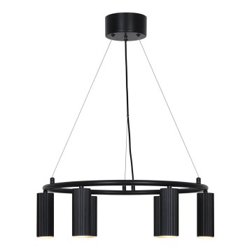 Nordlux - Taklampa med vajer VICO 6xGU10/5W/230V svart