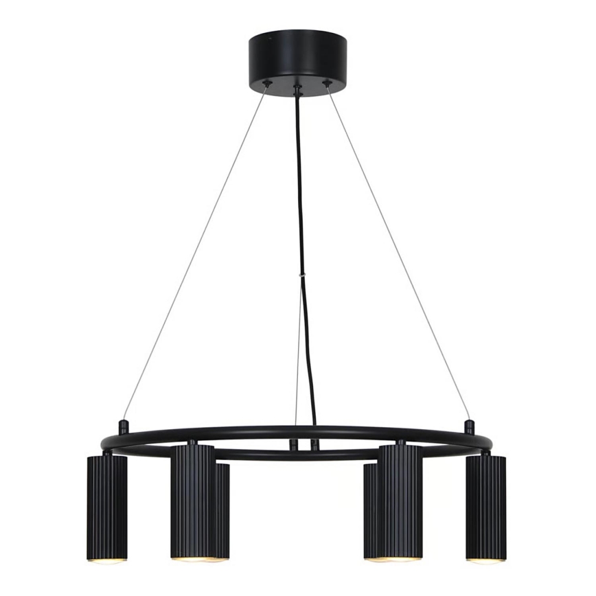 Nordlux - Taklampa med vajer VICO 6xGU10/5W/230V svart