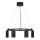 Nordlux - Taklampa med vajer VICO 6xGU10/5W/230V svart