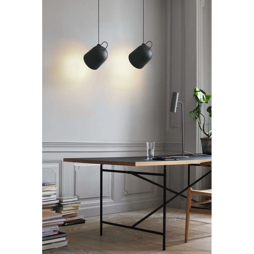 Nordlux - Takpendel ANGLE 1xE27/25W/230V svart