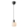 Nordlux - Takpendel MILFORD 1xE27/40W/230V svart