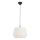 Nordlux - Takpendel på kabel DICTE 1xE27/60W/230V Ø40 cm vit
