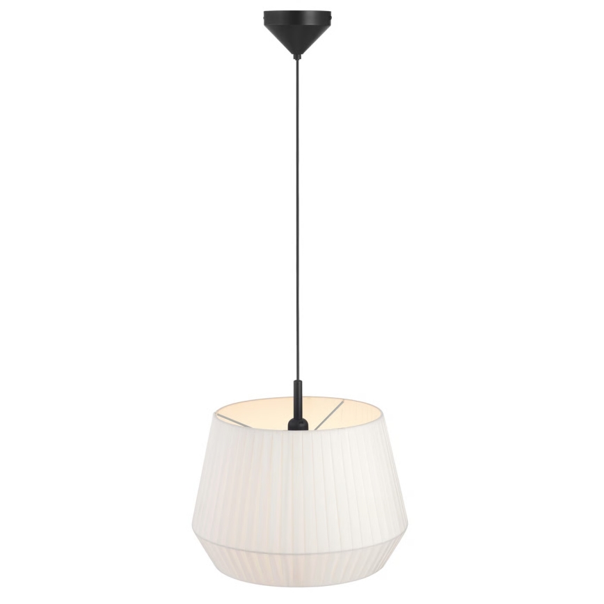 Nordlux - Takpendel på kabel DICTE 1xE27/60W/230V Ø40 cm vit