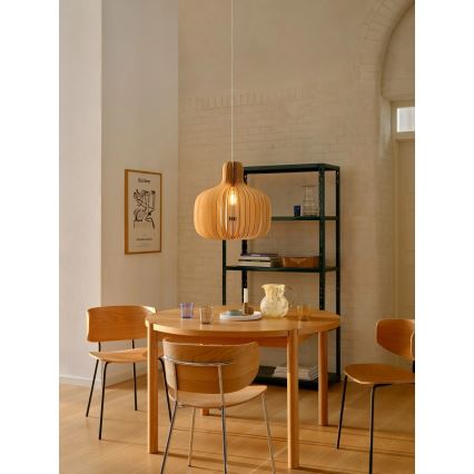 Nordlux - Takpendel på vajer HAZO 1xE27/60W/230V beige