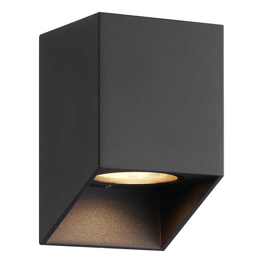 Nordlux - Utomhus väggarmatur NIKO 1x GU10/25W/230V IP54 svart