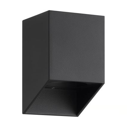 Nordlux - Utomhus väggarmatur NIKO 1x GU10/25W/230V IP54 svart
