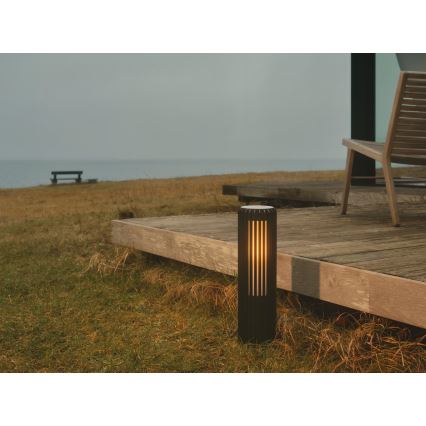 Nordlux - Utomhuslampa ALUDRA 1xE27/15W/230V IP44 svart 45,4 cm