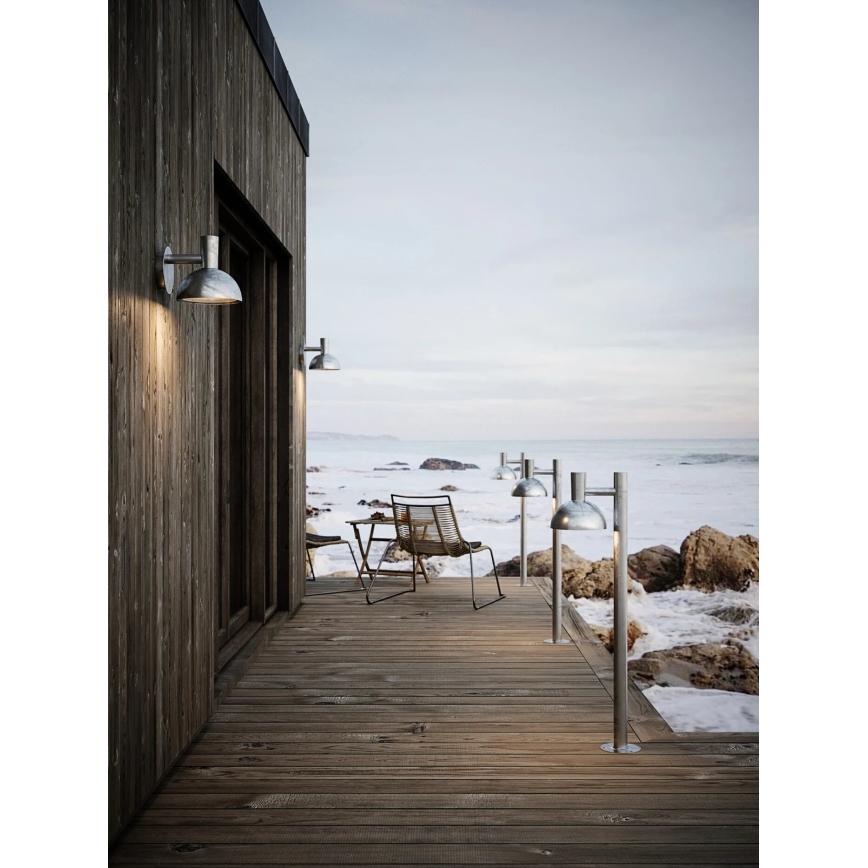 Nordlux - Utomhuslampa ARKI 1xE27/20W/230V IP54 100 cm silver