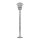 Nordlux - Utomhuslampa BLOKHUS 1xE27/60W/230V IP54 silverfärgad 92 cm