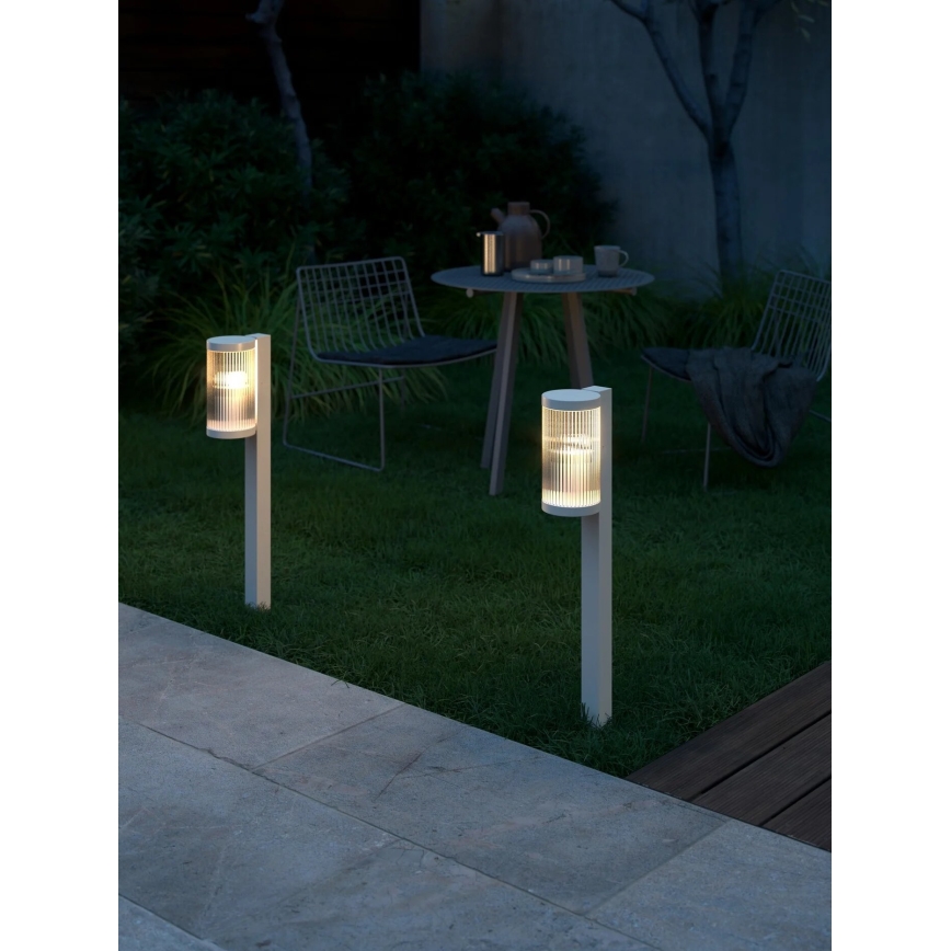Nordlux - Utomhuslampa COUPAR 1xE27/25W/230V IP54 80 cm vit
