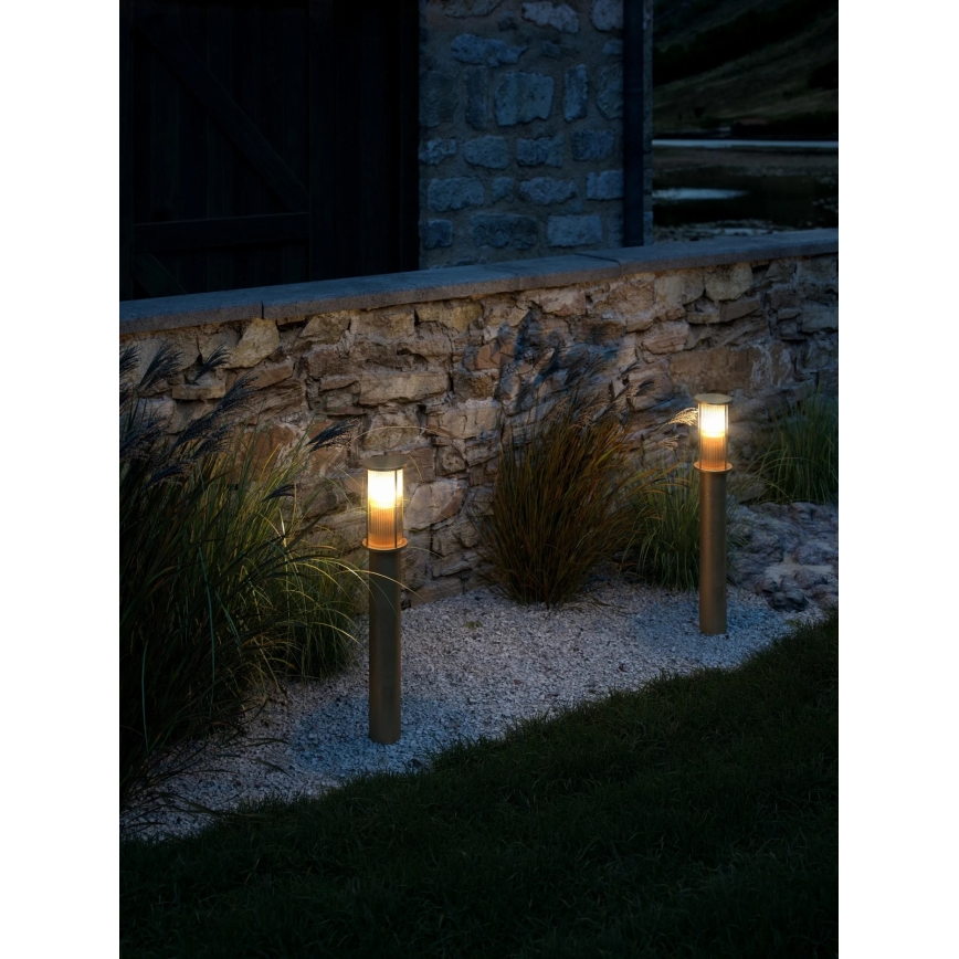 Nordlux - Utomhuslampa LINTON 1xE27/15W/230V IP54 mässing