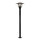 Nordlux - Utomhuslampa LONSTRUP 1xE27/60W/230V IP44 svart 116 cm