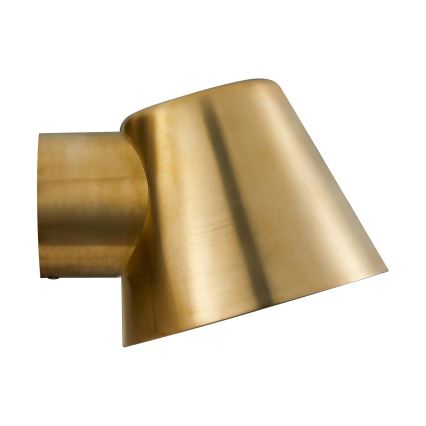 Nordlux - Utomhusväggarmatur ALERIA 1xGU10/35W/230V IP44 mässing