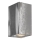 Nordlux - Utomhusväggarmatur CANTO 2xGU10/28W/230V IP44 silverfärgad