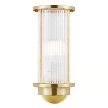 Nordlux - Utomhusväggarmatur LINTON 1xE27/15W/230V IP54 mässing