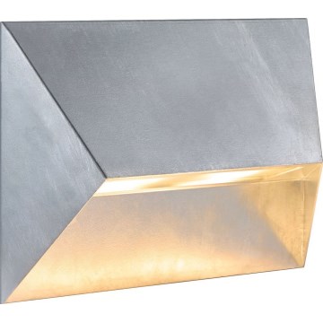 Nordlux - Utomhusväggarmatur PONTIO 2xGU10/25W/230V IP54 silver