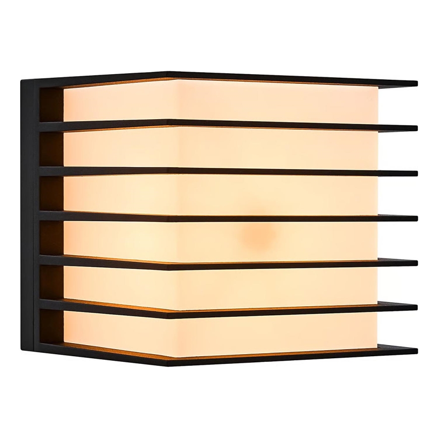 Nordlux - Utomhusvägglampa FLUCTUS 1xE27/15W/230V IP44