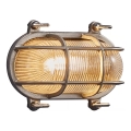 Nordlux - Utomhusvägglampa HELFORD 1xE27/12,5W/230V IP64 grå