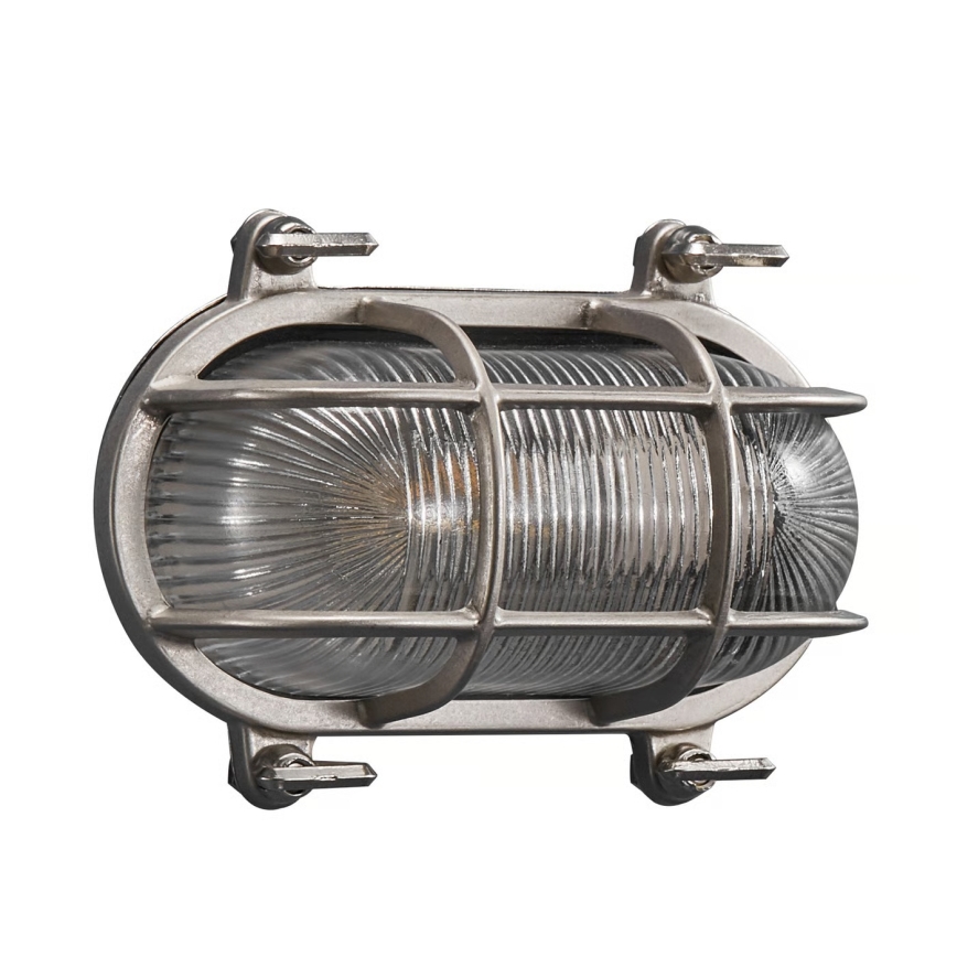 Nordlux - Utomhusvägglampa HELFORD 1xE27/12,5W/230V IP64 grå