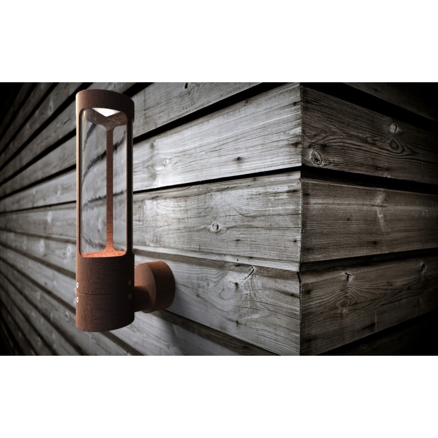 Nordlux - Utomhusvägglampa HELIX 1xGU10/8W/230V IP44