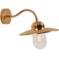 Nordlux - Utomhusvägglampa LUXEMBOURG 1xE27/60W/230V IP54 koppar