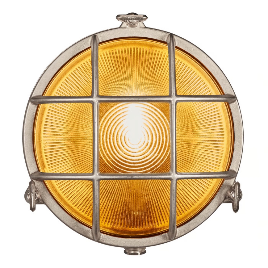 Nordlux - Utomhusvägglampa POLPERRO 1xE27/12,5W/230V IP64 grå