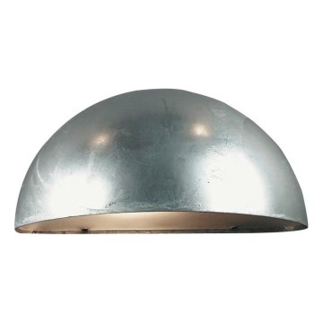 Nordlux - Utomhusvägglampa SCORPIUS 1xE27/60W/230V IP33, silver