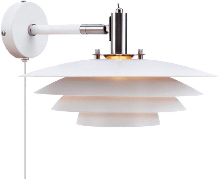 Nordlux - Vägglampa BRETAGNE 1xG9/25W/230V vit