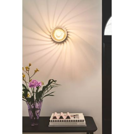 Nordlux - Vägglampa CHISELL 1xE14/25W/230V mässing