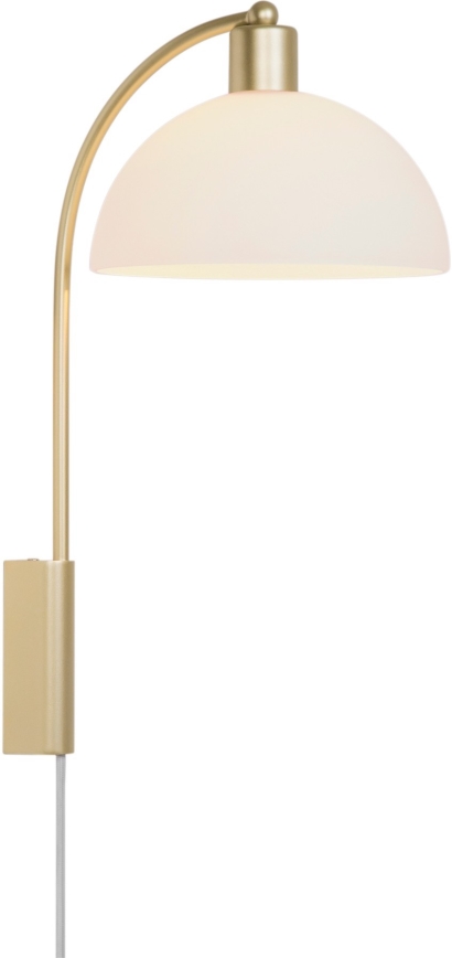 Nordlux - Vägglampa ELLEN 1xE14/40W/230V guld