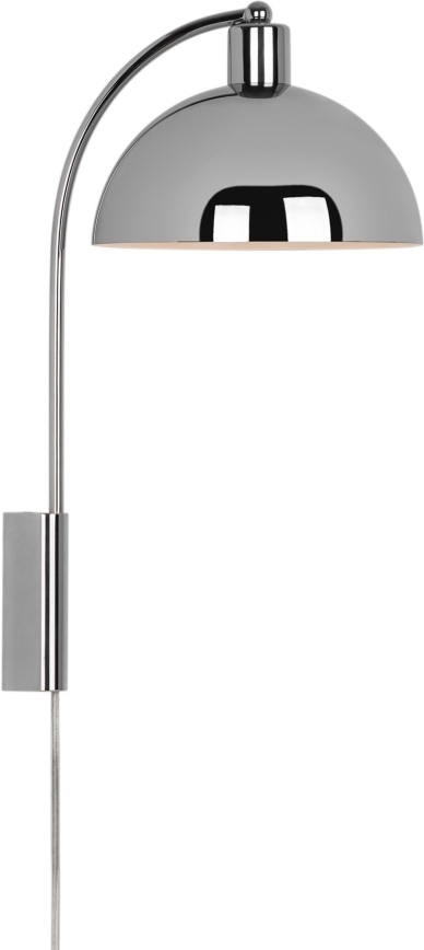 Nordlux - Vägglampa ELLEN 1xE14/40W/230V skinande krom