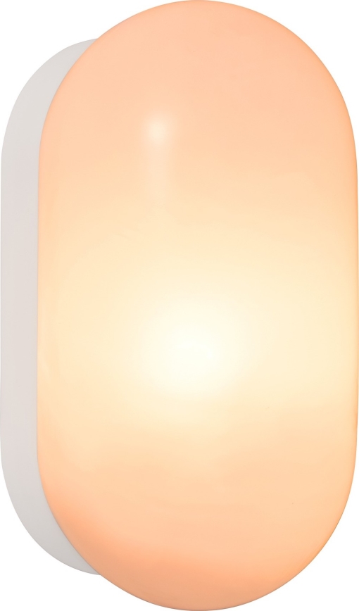 Nordlux - Vägglampa för badrum FOAM 1xE27/55W/230V IP44 vit