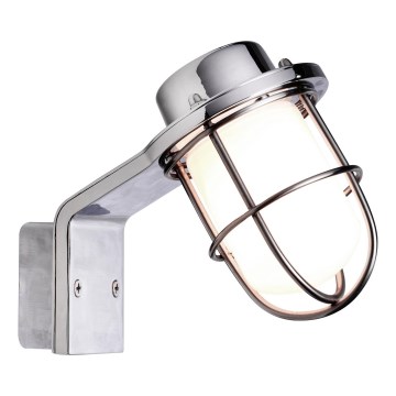 Nordlux - Vägglampa för badrum MARINA 1xG9/40W/230V IP44 skinande krom