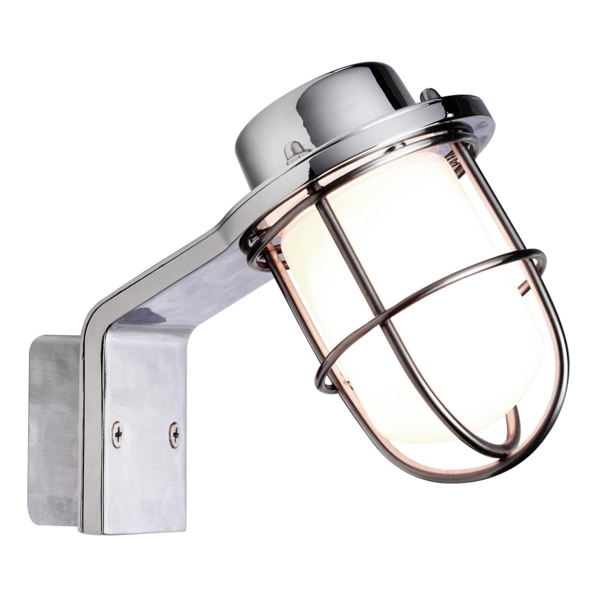 Nordlux - Vägglampa för badrum MARINA 1xG9/40W/230V IP44 skinande krom