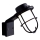 Nordlux - Vägglampa för badrum MARINA 1xG9/40W/230V IP44 svart