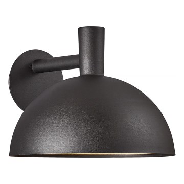 Nordlux - Vägglampa för utomhusbruk ARKI 1xE27/20W/230V IP54 svart