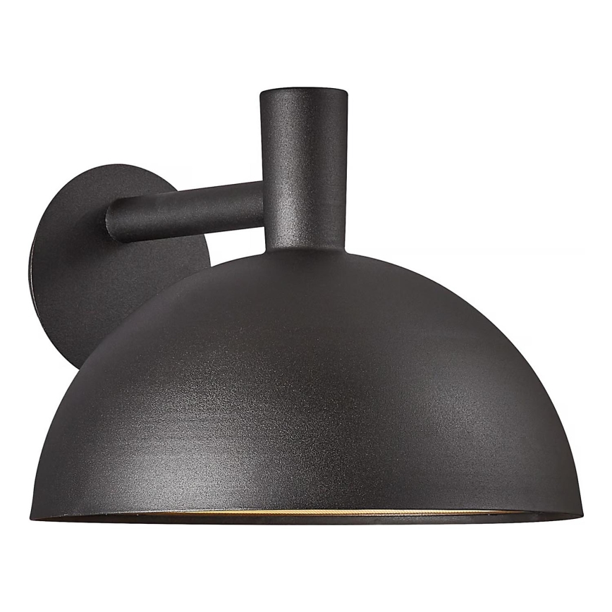 Nordlux - Vägglampa för utomhusbruk ARKI 1xE27/20W/230V IP54 svart