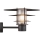 Nordlux - Vägglampa för utomhusbruk BASTIA 1xE27/20W/230V IP54 svart