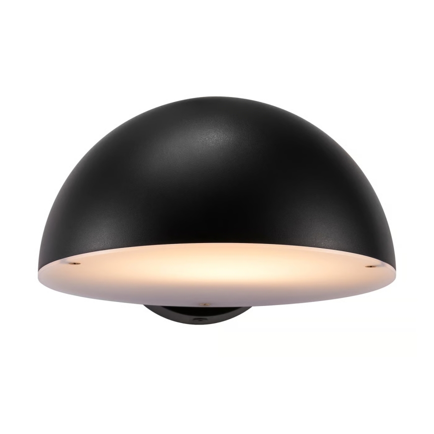 Nordlux - Vägglampa för utomhusbruk CLARSO 1xE27/10W/230V IP44 svart