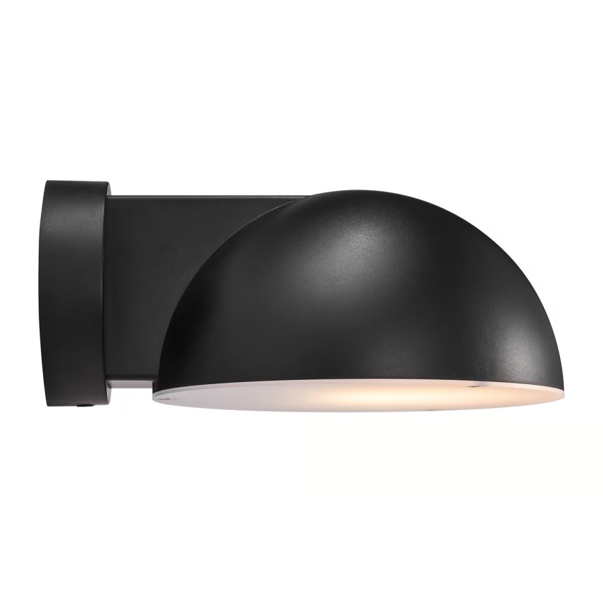 Nordlux - Vägglampa för utomhusbruk CLARSO 1xE27/10W/230V IP44 svart