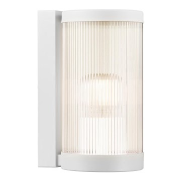 Nordlux - Vägglampa för utomhusbruk COUPAR 1xE27/25W/230V IP54 vit
