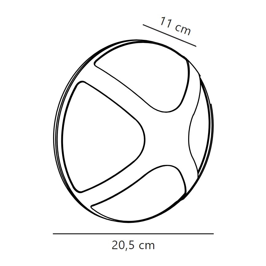 Nordlux - Vägglampa för utomhusbruk CROSS 1xE14/15W/230V IP54