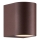 Nordlux - Vägglampa för utomhusbruk DION 1xGU10/25W/230V IP44 rezavá