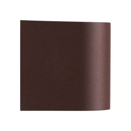 Nordlux - Vägglampa för utomhusbruk DION 1xGU10/25W/230V IP44 rezavá