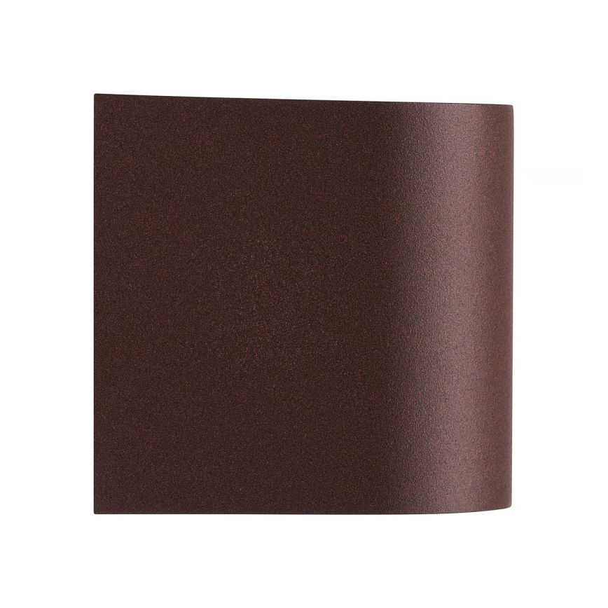 Nordlux - Vägglampa för utomhusbruk DION 1xGU10/25W/230V IP44 rezavá