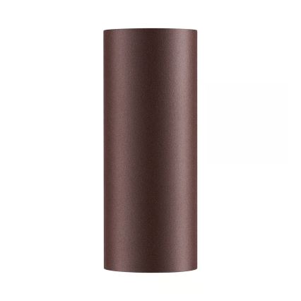 Nordlux - Vägglampa för utomhusbruk DION 2xGU10/25W/230V IP44 rezavá